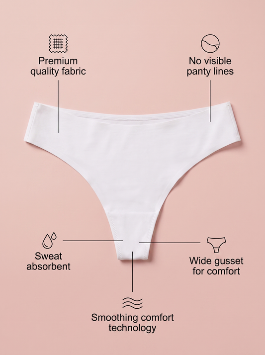 Tanga a prueba de camel toe